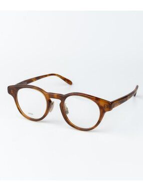 Loewe Women Eyeglasses Blonde Havana Round LW50085F 053 NEW AUTHENTIC